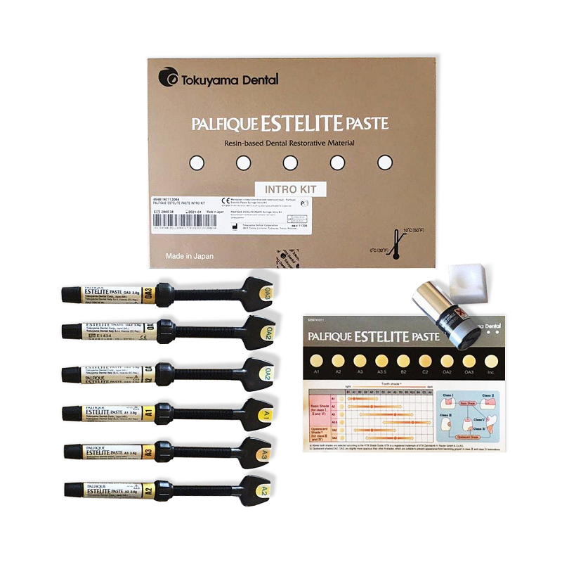 Эстелайт Палфик /Palfique Estelite Paste Набор 6шпр. Х 3,8г + Bond.