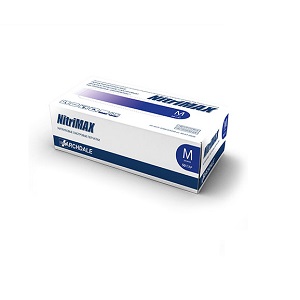 Перчатки нитриловые диагностические нестерильные фиолетовые NitriMAX
