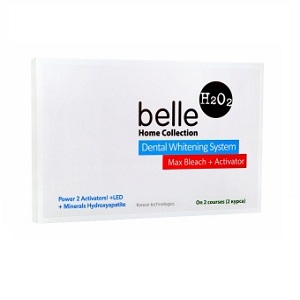 Набор для домашнего отбеливания зубов Belle Home Collection 6% с двумя активаторами, на 2 курса