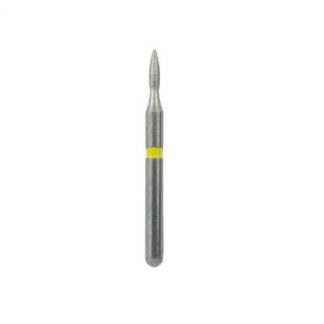 Бор алмазный для турбинного наконечника 368-010SF (жёлтый) FG (NTI, германия)