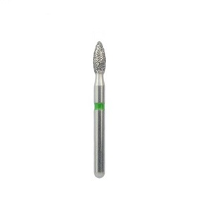 Бор алмазный для турбинного наконечника 368-018C (зелёный) FG (NTI, германия)
