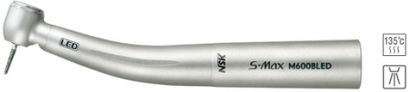 S-Max M600BLED - турбинный наконечник со стандартной головкой, интегрированной LED подсветкой, четырехточечным спреем и керамическими подшипниками, подключение к переходнику Bien-Air