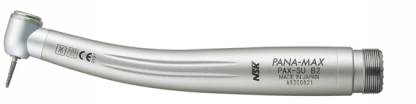 PANA-MAX SU B2 - турбинный наконечник со стандартной головкой, без оптики, с одноканальным спреем и керамическими подшипниками, прямое подключение к шлангу Borden (NSK, Япония)