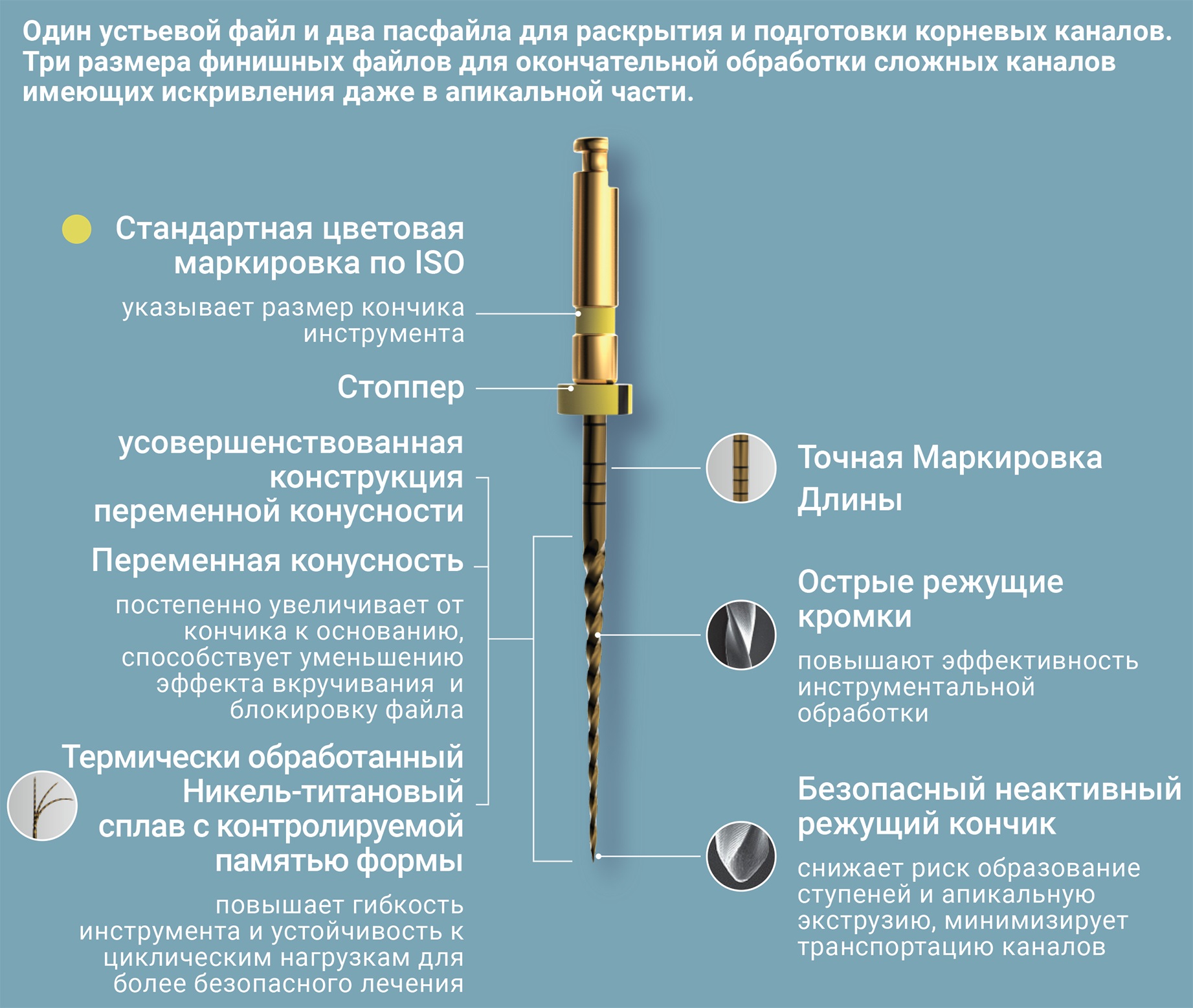 E-FLEX S (Е-Флекс S) сверхгибкие машинные файлы с памятью формы  (протейперы), ассортимент SX-F3, 31мм, 6шт, Eighteeth