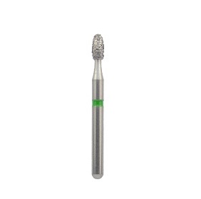 Бор алмазный для турбинного наконечника 379-016C FG (зелёный, крупное зерно), (NTI, Германия)